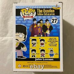 Funko Pop! The Beatles Yellow Submarine John Lennon #27! RARE RETIRED VAULTED
