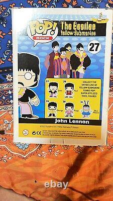 Funko Pop The Beatles Yellow Submarine- John Lennon #27 Vaulted