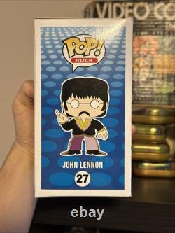Funko Pop! Vinyl The Beatles John Lennon #27 Complete IN BOX Never Opened