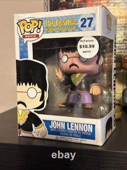 Funko Pop! Vinyl The Beatles John Lennon #27 Complete IN BOX Never Opened