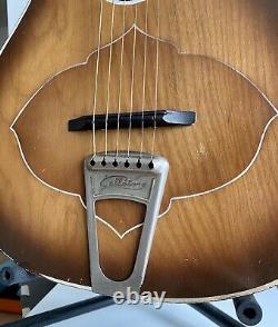 Gallotone champion vintage 50s acoustic guitar John Lennon Beatles Quarrymen