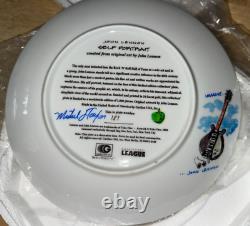 Gartlan John Lennon Beatles Self Portrait 1998 Collectors Plate ARTIST REMARQUED