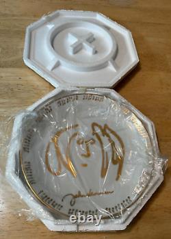 Gartlan John Lennon Beatles Self Portrait 1998 Collectors Plate ARTIST REMARQUED
