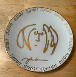 Gartlan John Lennon Beatles Self Portrait 1998 Collectors Plate ARTIST REMARQUED