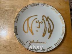 Gartlan John Lennon Beatles Self Portrait 1998 Collectors Plate ARTIST REMARQUED