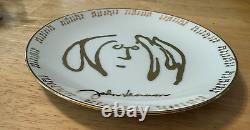 Gartlan John Lennon Beatles Self Portrait 1998 Collectors Plate ARTIST REMARQUED