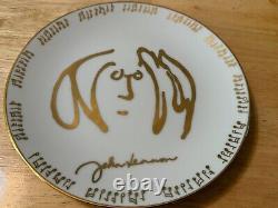 Gartlan John Lennon Beatles Self Portrait 1998 Collectors Plate ARTIST REMARQUED