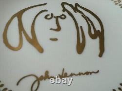 Gartlan John Lennon Beatles Self Portrait 1998 Collectors Plate ARTIST REMARQUED
