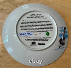 Gartlan John Lennon Beatles Self Portrait 1998 Collectors Plate ARTIST REMARQUED
