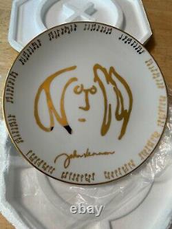 Gartlan John Lennon Beatles Self Portrait 1998 Collectors Plate ARTIST REMARQUED