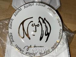 Gartlan John Lennon Beatles Self Portrait 1998 Collectors Plate ARTIST REMARQUED