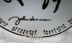 Gartlan John Lennon Beatles Self Portrait 1998 Collectors Plate ARTIST REMARQUED
