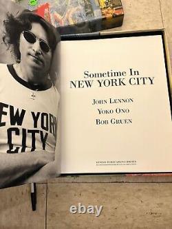Genesis Book Sometime In New York City John Lennon Yoko Ono & Bob Great value