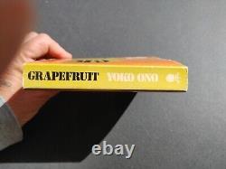 Grapefruit, Yoko Ono. Pb. 1st Ed. Sphere Books, 1971. Intro -John Lennon