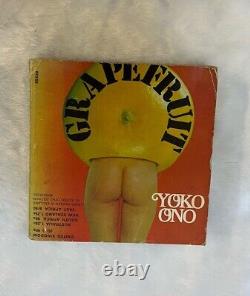 Grapefruit, Yoko Ono. Pb. 1st Ed. Sphere Books, 1971. Intro -John Lennon