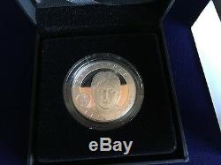 Great Britain 2010 £5 John Lennon Beatles Superb Proof Silver Coin In Box