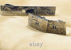 HOT? Beatles Auction -John Lennon Owned Cuff Links /Tie Clip Provenance & COA