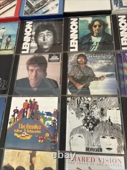 HUGE BEATLES CD LOT 27 Discs Yellow Submarine Paul McCartney John Lennon Box Set