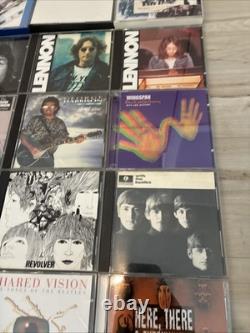 HUGE BEATLES CD LOT 27 Discs Yellow Submarine Paul McCartney John Lennon Box Set