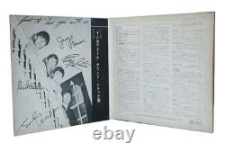 Help! Beatles Album Signed All 4 Japan Version Lennon McCartney Harrison