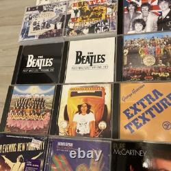 Huge Insane Beatles Paul Mccartney Ringo Star John Lennon Ringo Starr CD DVD Lot