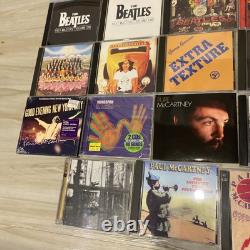 Huge Insane Beatles Paul Mccartney Ringo Star John Lennon Ringo Starr CD DVD Lot