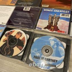 Huge Insane Beatles Paul Mccartney Ringo Star John Lennon Ringo Starr CD DVD Lot