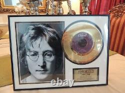 IMAGINE John Lennon Framed LIMITED EDITION NUMBERED Music LP Record Display
