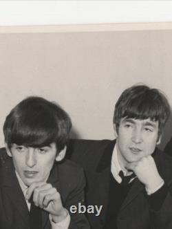 Iconic THE BEATLES Type 1 Original Photo 1963 Vintage JOHN LENNON Paul McCartney