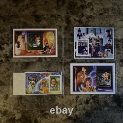 International collectors society stamps Lot Of 32 The Beatles John Lennon