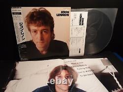 JOHN LENNONCollection Lp Japan-Obi-NM Vinyl Japanese Poster Beatles Imagine