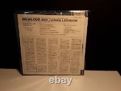 JOHN LENNONMenlove Aue. Lp Japan-Obi-NM Vinyl Beatles Imagine Walls Ono Plastic