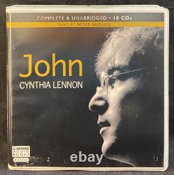 JOHN LENNON 10-CD Audio Book By CYNTHIA LENNON Read By Nerys Hughes BEATLES
