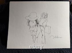 JOHN LENNON 1970 bag one Complete 14-Print/Lithograph Set+Outer and Inner Env