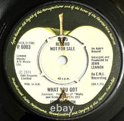 JOHN LENNON -#9 Dream (Edited Version)- Very Rare UK 7 Promo /Beatles