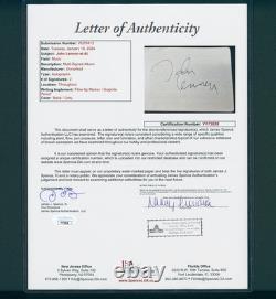 JOHN LENNON AUTOGRAPHED PAGE HAND SIGNED with JSA COA LOA LONDON 1971 THE BEATLES