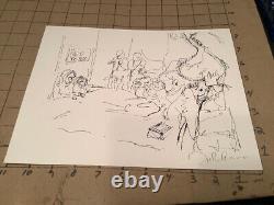 JOHN LENNON BAG ONE Print / Lithograph Laurens A. Daane 1970 #2 IN BED