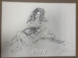 JOHN LENNON BAG ONE Print / Lithograph Laurens A. Daane 1970 2 Ladies