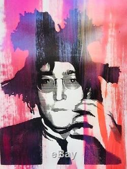 JOHN LENNON BASQUIAT PAINTING MR CLEVER ART banksy brainwash Beatles warhol pop