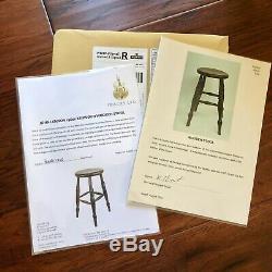 JOHN LENNON BEATLES Personally Owned KENWOOD Estate Barstool TRACKS COA