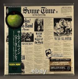 JOHN LENNON Beatles 1st Press Set 2007 JAPAN Mini LP CD's x10 (11 Discs) Sealed