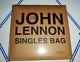 JOHN LENNON Beatles 2010 Singles Bag 3x 45 POSTER POSTCARDS NUMBERED SEALED NM