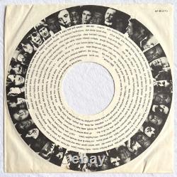 JOHN LENNON (Beatles) -Imagine- Rare Japanese Red Vinyl LP +Insert / Inner Slv