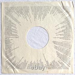 JOHN LENNON (Beatles) -Imagine- Rare Japanese Red Vinyl LP +Insert / Inner Slv