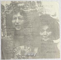 JOHN LENNON (Beatles) -Imagine- Rare Japanese Red Vinyl LP +Insert / Inner Slv