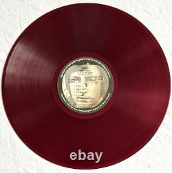 JOHN LENNON (Beatles) -Imagine- Rare Japanese Red Vinyl LP +Insert / Inner Slv