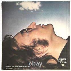 JOHN LENNON (Beatles) -Imagine- Rare Japanese Red Vinyl LP +Insert / Inner Slv
