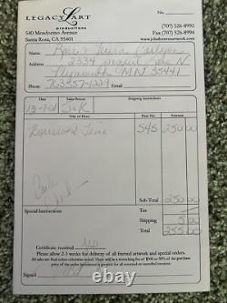 JOHN LENNON Borrowed Time Lyrics 438/1000 Official Bag One Arts Beatles W COA