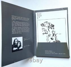 JOHN LENNON Dyansen Gallery Postcards Drawings 1989 Beatles Yoko Bag One