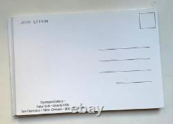 JOHN LENNON Dyansen Gallery Postcards Drawings 1989 Beatles Yoko Bag One